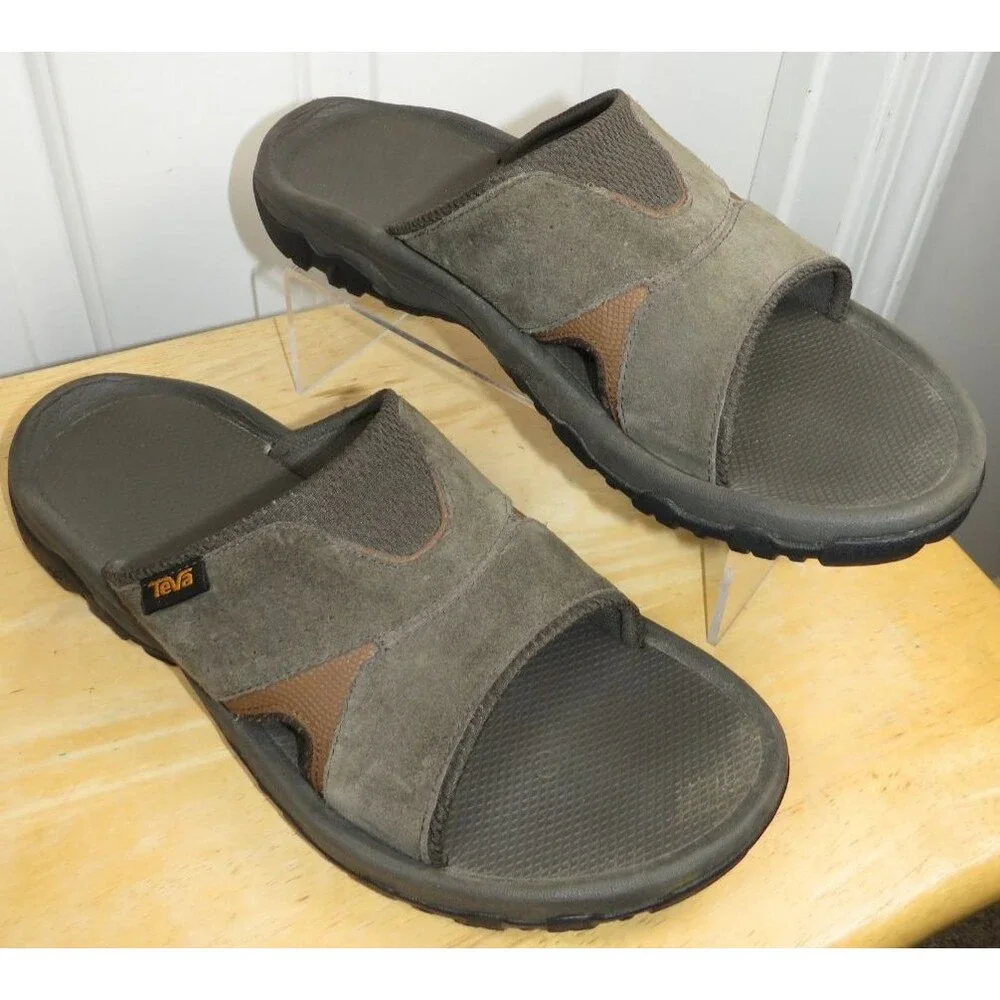 Teva Katavi 2 Slide Sandals Mens Size 12 Slip On Comfort S/N 1019195